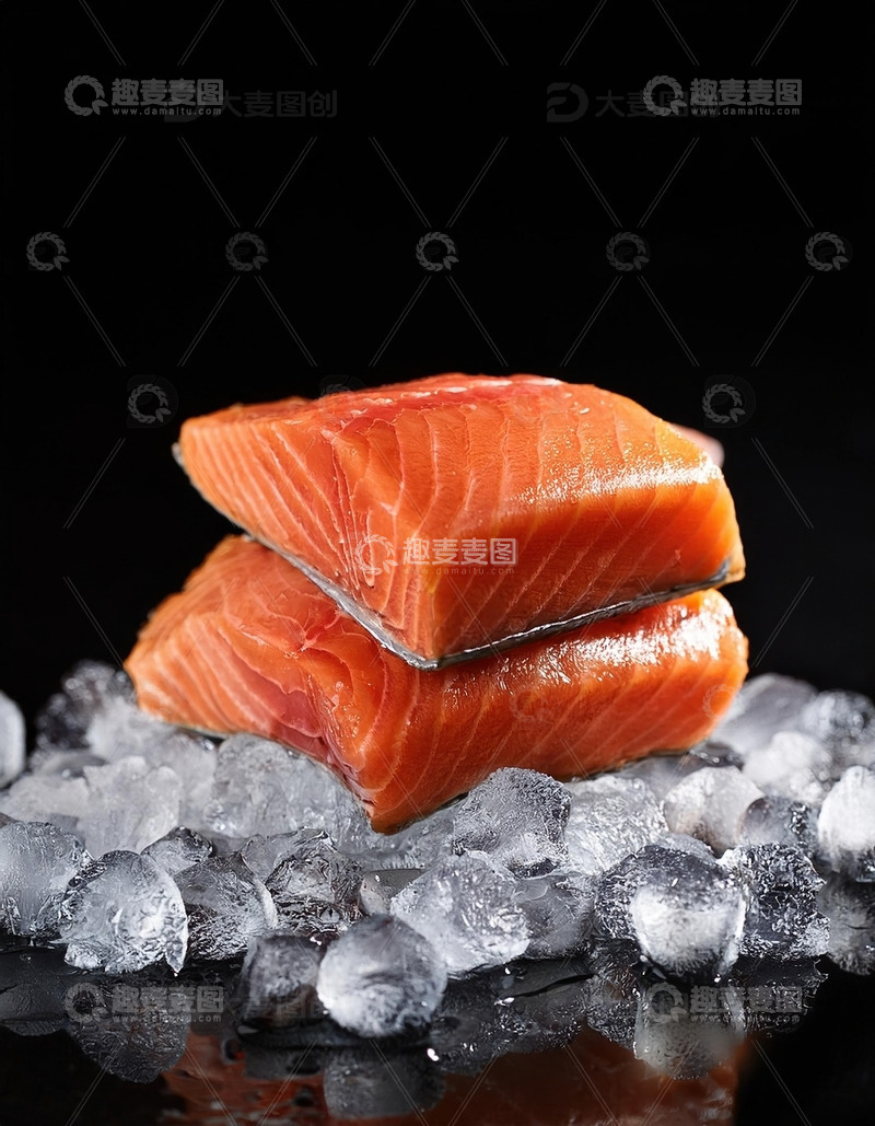 高清大图下载【趣麦麦图】三文鱼广告摄影12