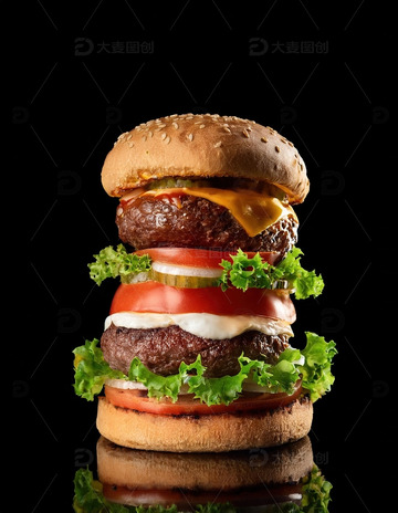层层叠叠的美味：超级多层牛肉汉堡13