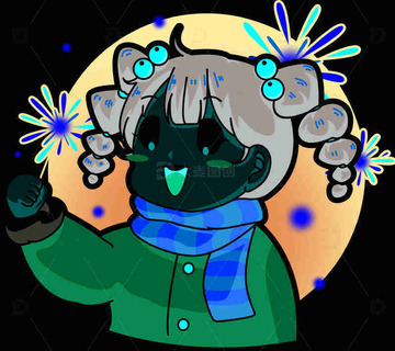 玩仙女棒的小女孩卡通人物矢量图