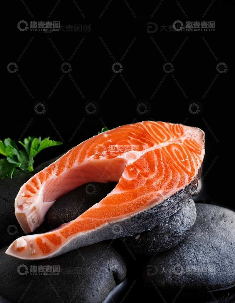 高清大图下载【趣麦麦图】三文鱼广告摄影10