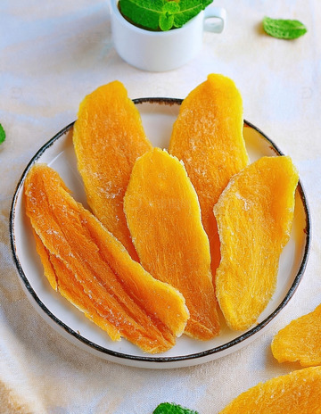 黄金芒果片 - 热带风味的休闲零食4