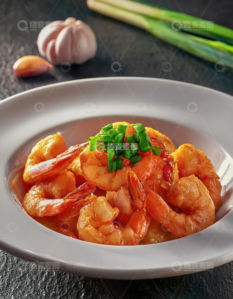 高清大图下载【趣麦麦图】鲜虾与青柠的美妙邂逅15