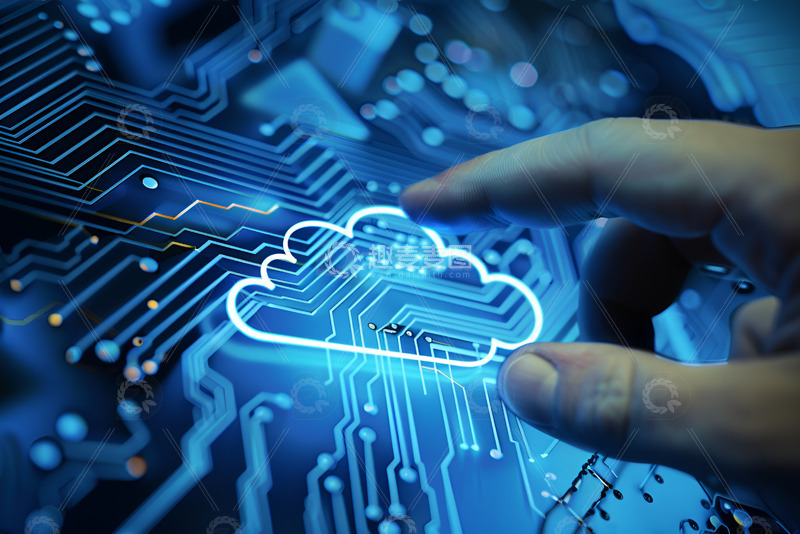 高清大图下载【趣麦麦图】未来科技云端输入