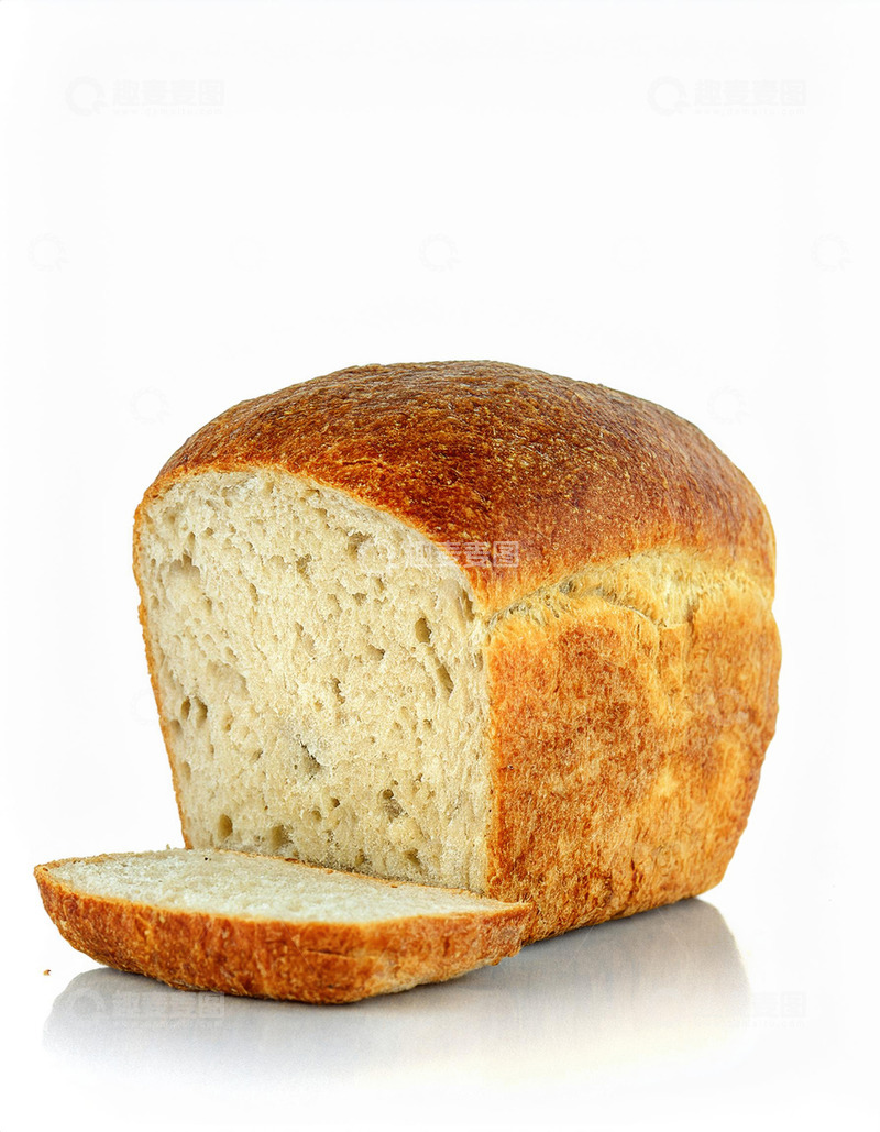 高清大图下载【趣麦麦图】新鲜出炉：金黄面包切片4