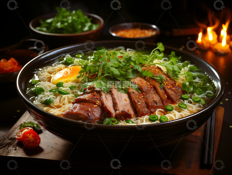 高清大图下载【趣麦麦图】中餐拉面面食