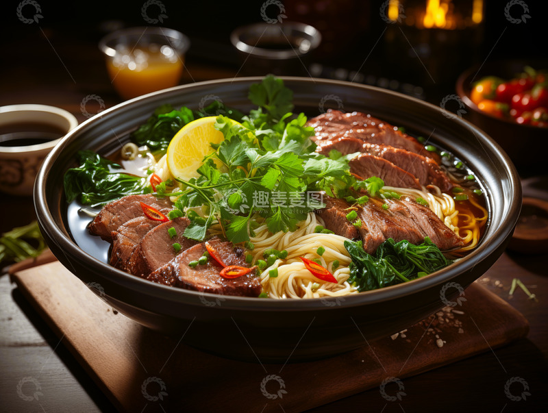 高清大图下载【趣麦麦图】中餐拉面面食7