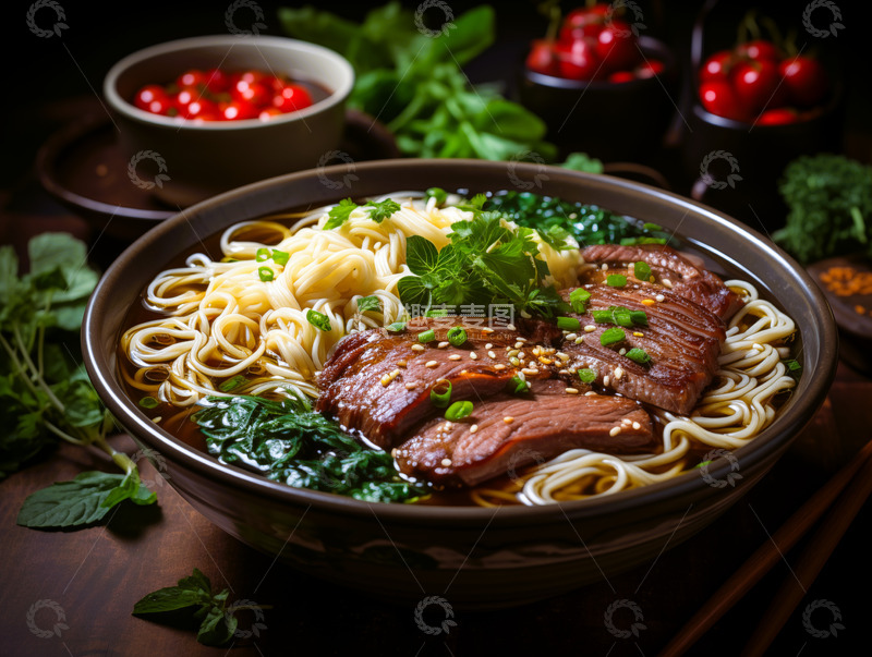 高清大图下载【趣麦麦图】中餐拉面面食3