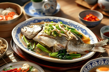 一盘美味的水煮鱼