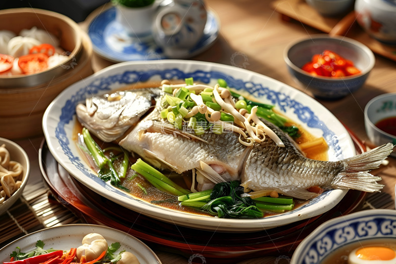 高清大图下载【趣麦麦图】一盘美味的水煮鱼