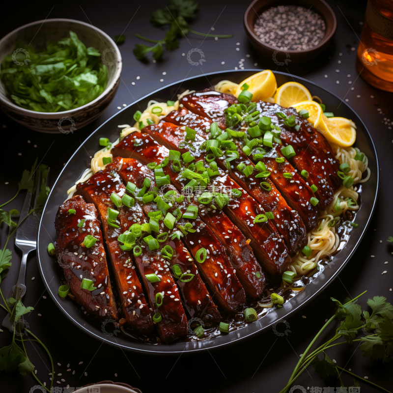 高清大图下载【趣麦麦图】西餐牛扒牛排1