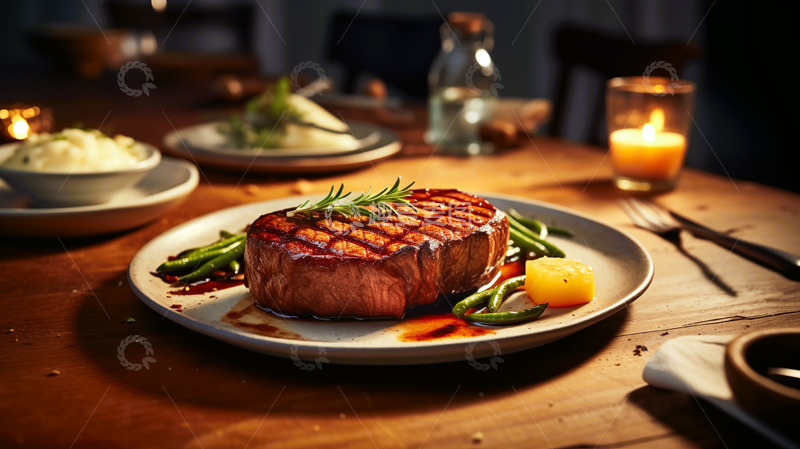 高清大图下载【趣麦麦图】西餐牛扒牛排5