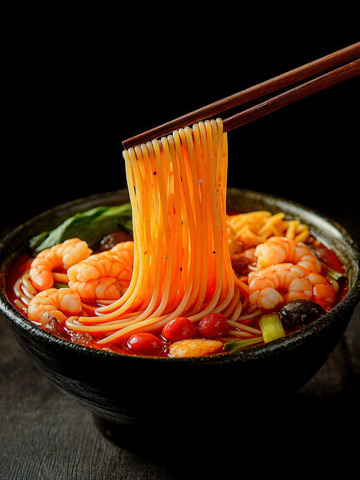 创意麻辣烫麻辣面美食摄影