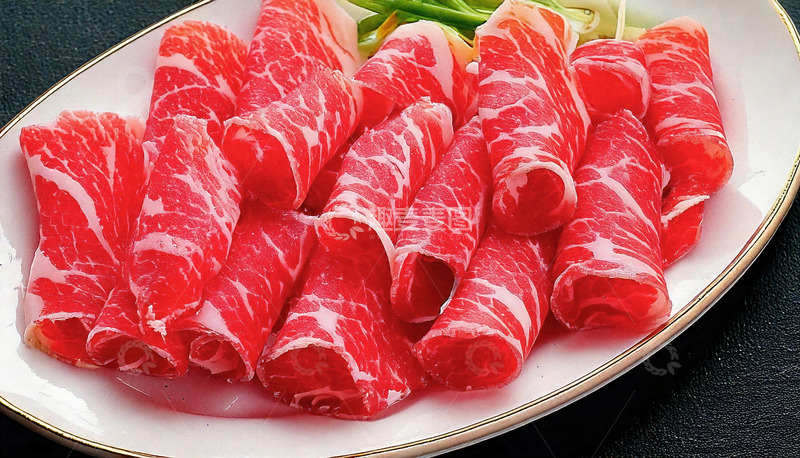 高清大图下载【趣麦麦图】-牛肉片的火锅完美搭配2