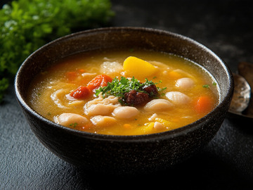 创意美食砂锅火锅摄影