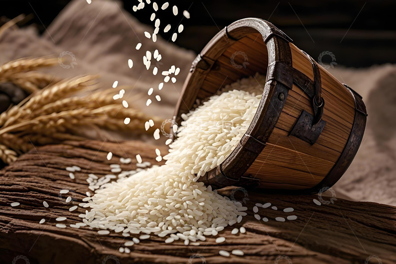 高清大图下载【趣麦麦图】优质大米摄影图3