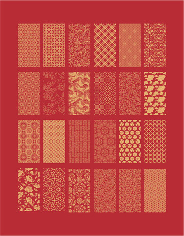 中式古典喜庆背景底纹