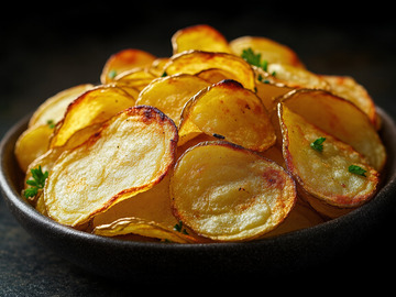 创意美食烤土豆片烧烤