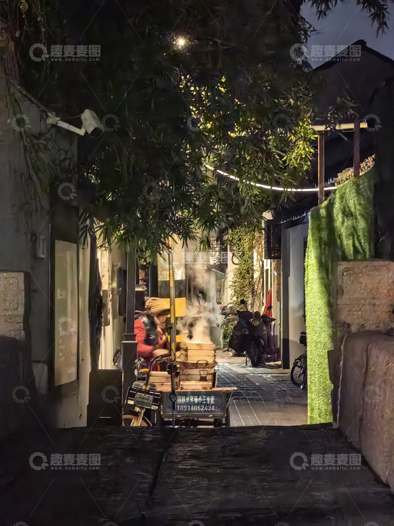 高清大图下载【趣麦麦图】人间烟火气小镇的生活