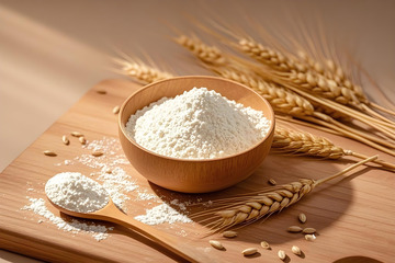 优质面粉摄影图2