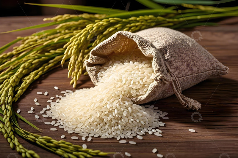 高清大图下载【趣麦麦图】优质大米摄影图4