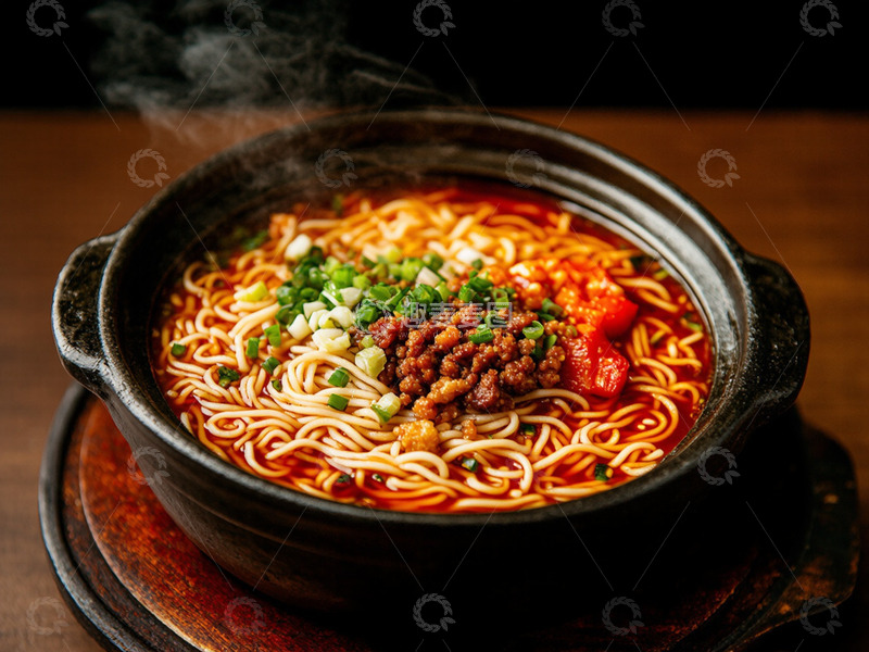 高清大图下载【趣麦麦图】创意美食肉酱汤面摄影