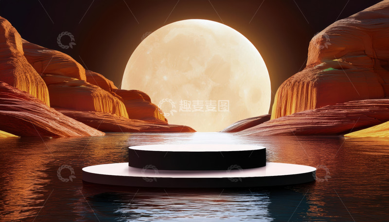 高清大图下载【趣麦麦图】神秘夜晚的自然与产品