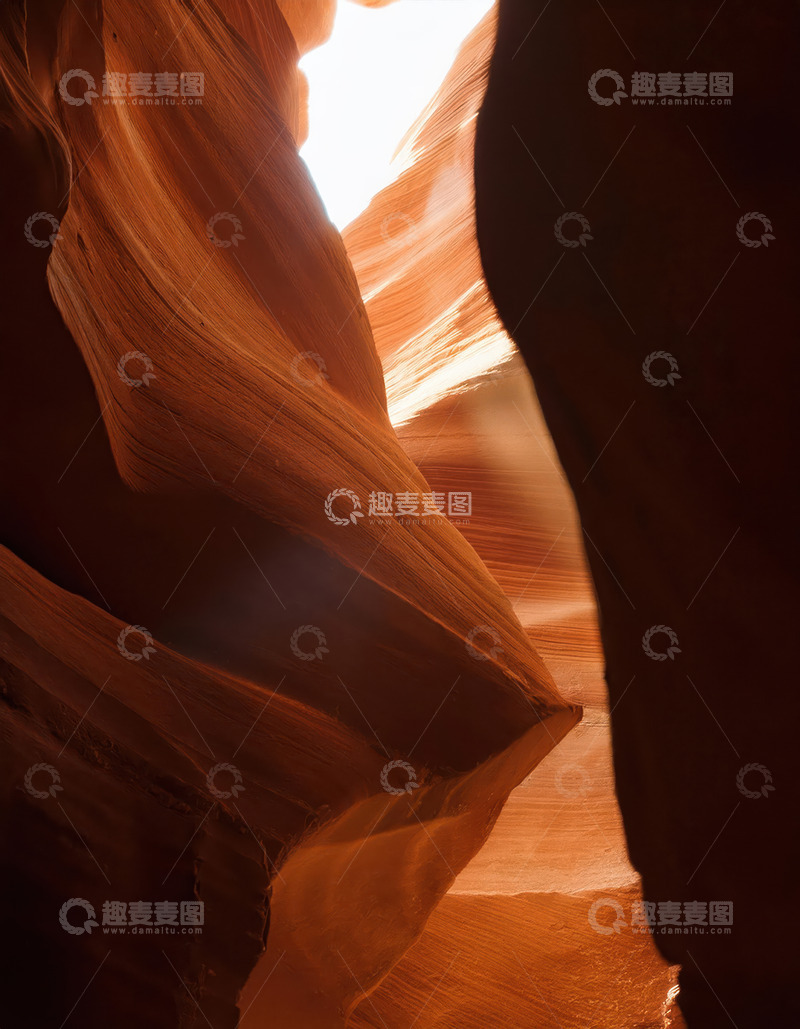 高清大图下载【趣麦麦图】砂岩洞穴的光影赞歌2