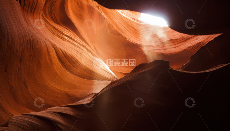 高清大图下载【趣麦麦图】砂岩的地质光影杰作1