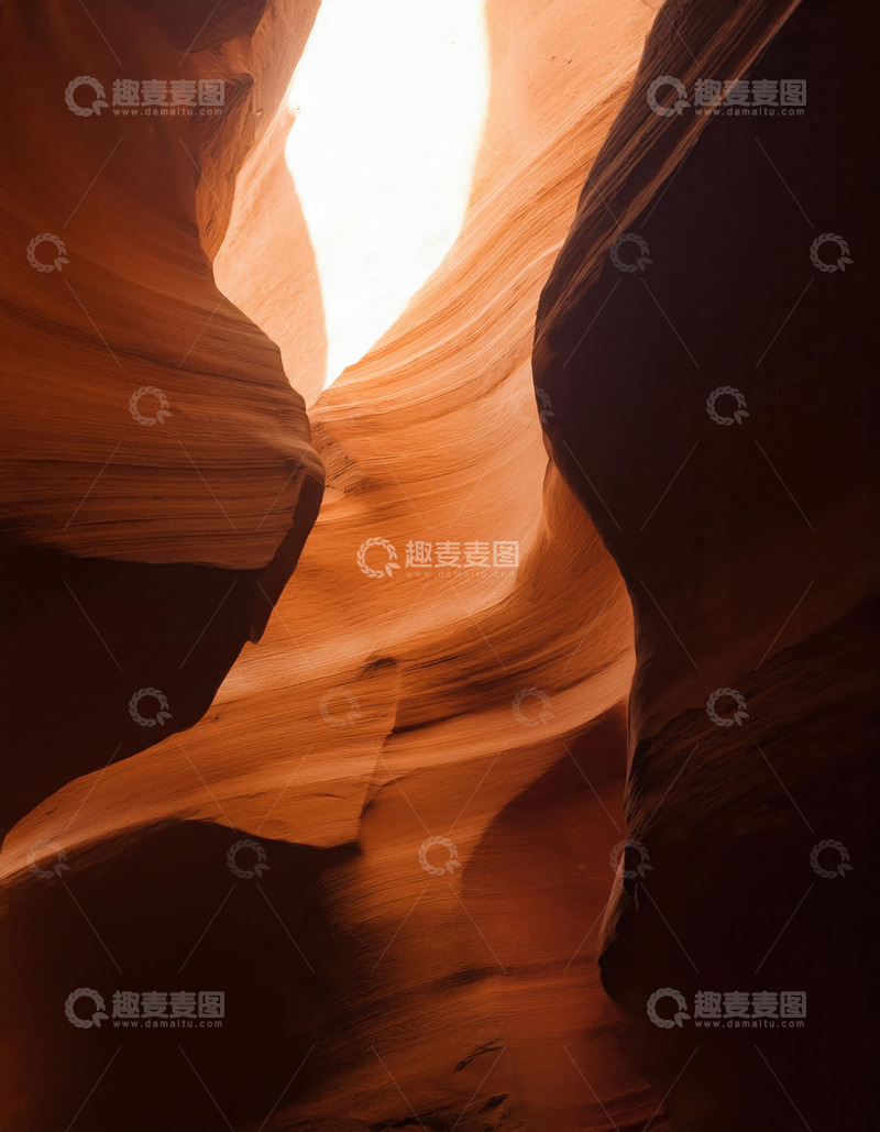 高清大图下载【趣麦麦图】砂岩的自然光影雕塑1