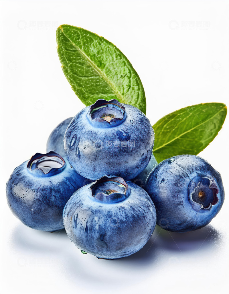 高清大图下载【趣麦麦图】美味健康的蓝莓