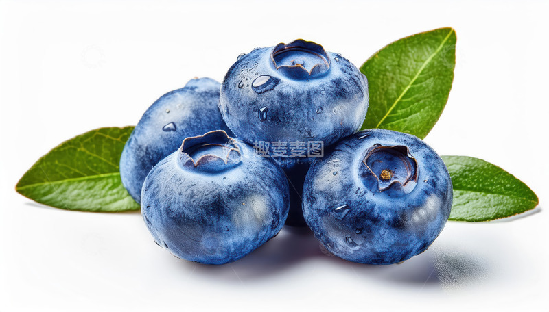 高清大图下载【趣麦麦图】改善视力蓝莓