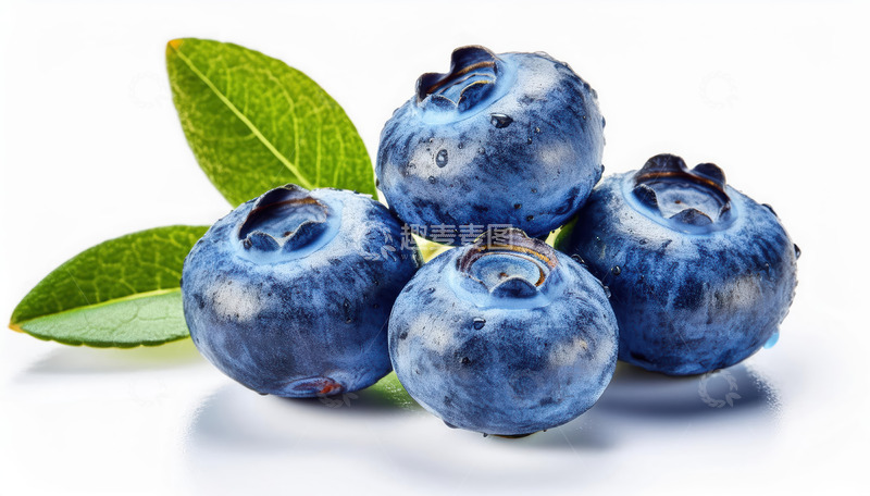 高清大图下载【趣麦麦图】保护心血管蓝莓
