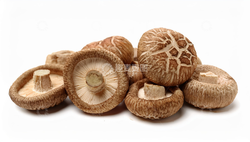 高清大图下载【趣麦麦图】营养健康香菇