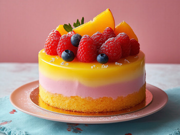 创意美食奶油蛋糕甜点摄影2