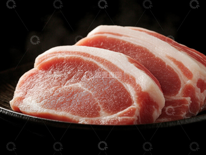 高清大图下载【趣麦麦图】美食生肉猪肉摄影1