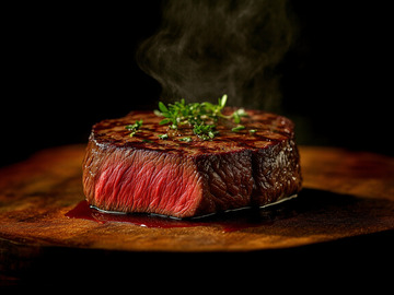 西餐牛排美食摄影