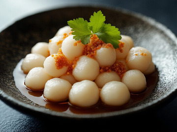 创意美食鱼丸丸子摄影