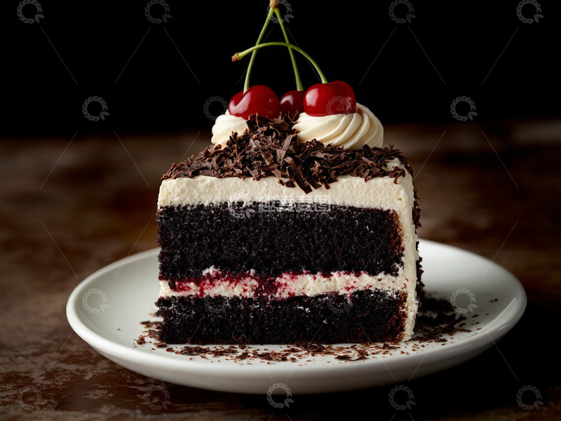 创意美食巧克力蛋糕甜点摄影1