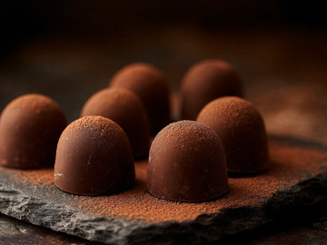 创意美食巧克力甜点摄影