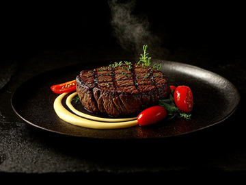 西餐牛排美食摄影1