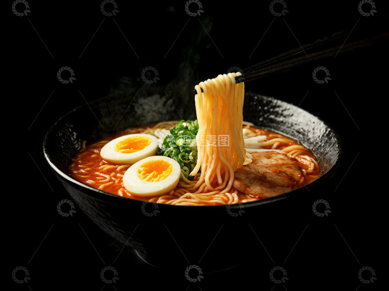 高清大图下载【趣麦麦图】韩式拉面美食摄影