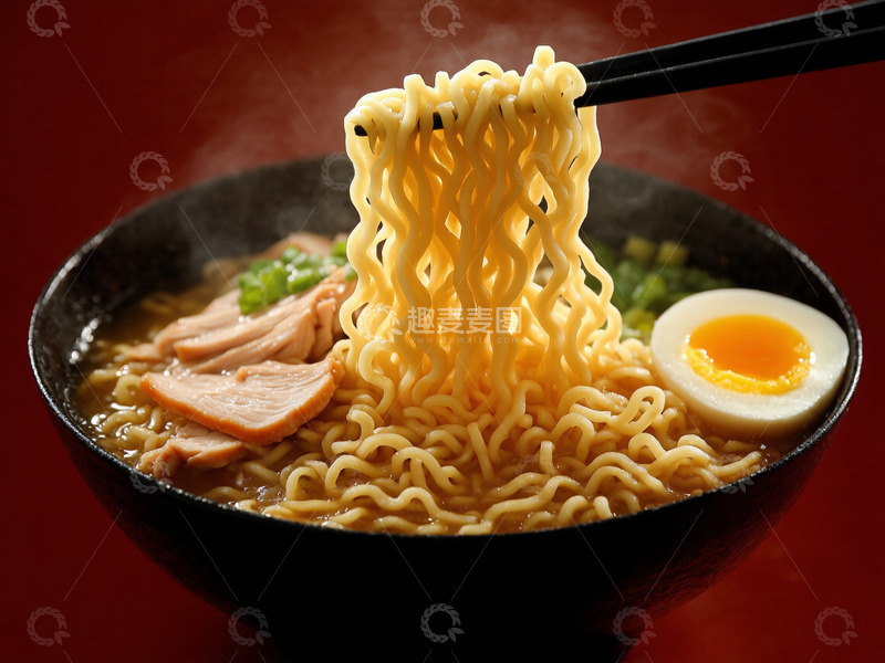 高清大图下载【趣麦麦图】创意美食特色拉面2