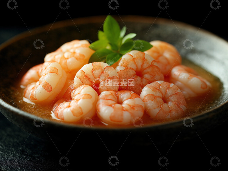 高清大图下载【趣麦麦图】创意美食虾仁摄影