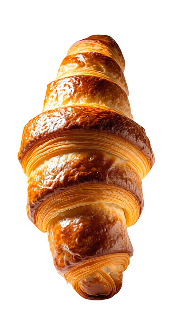 牛角包免扣元素图