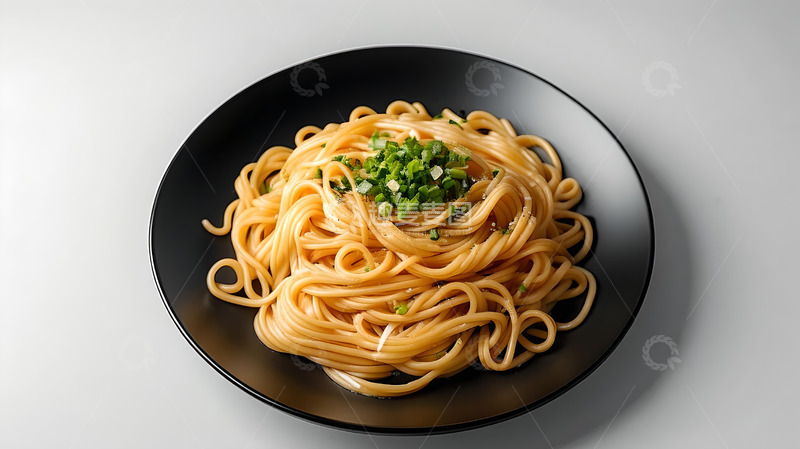 高清大图下载【趣麦麦图】葱花面美食摄影图