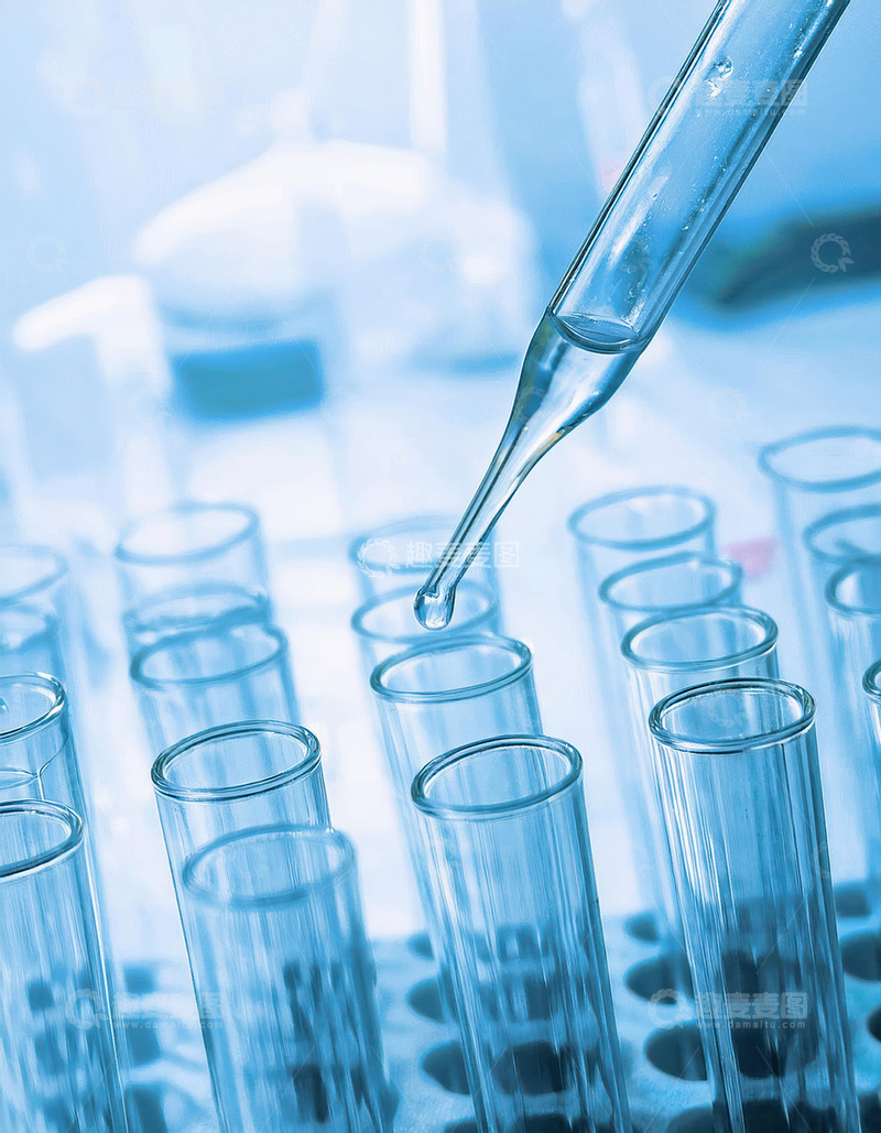 高清大图下载【趣麦麦图】试管阵列的严谨秩序