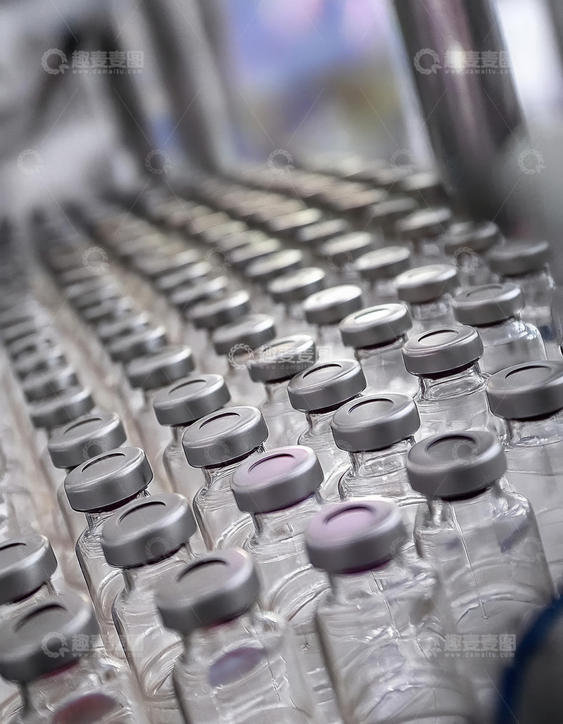 高清大图下载【趣麦麦图】制药小瓶的封装售后服务