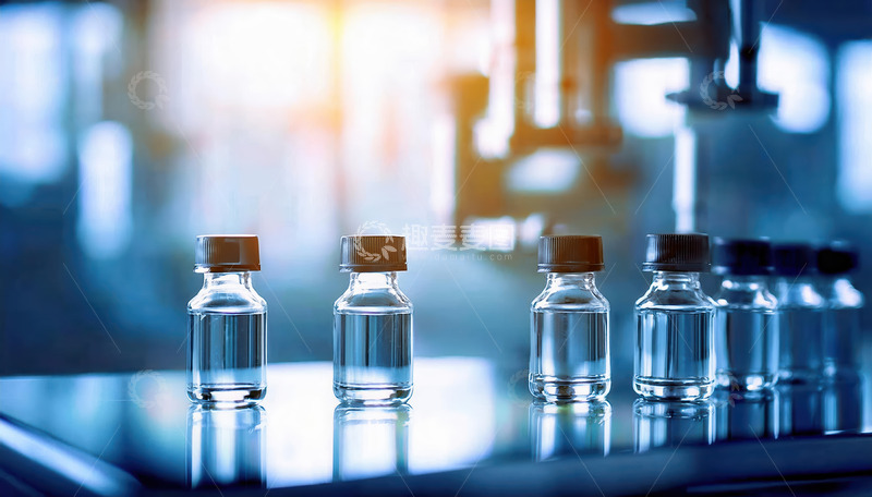 高清大图下载【趣麦麦图】制药工厂的小瓶生产风采