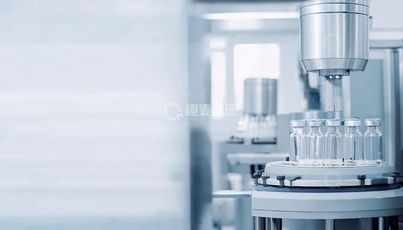 高清大图下载【趣麦麦图】自动化小瓶包装的严谨流程
