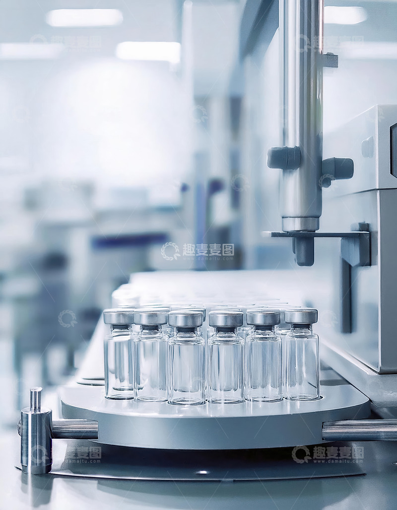 高清大图下载【趣麦麦图】制药生产中的小瓶灌装风采